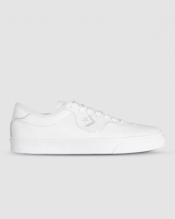 Converse CONS Louie Lopez Pro Läder Låga Sneakers Vita | CV-809BYA