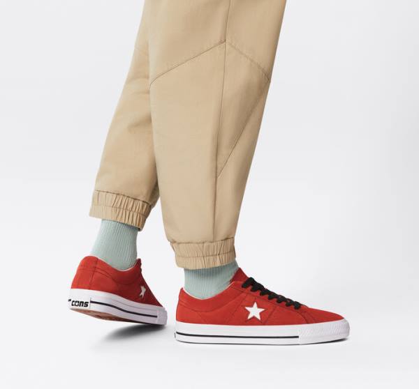 Converse CONS One Star Pro Mocka Skateskor Svarta Vita | CV-239VUT