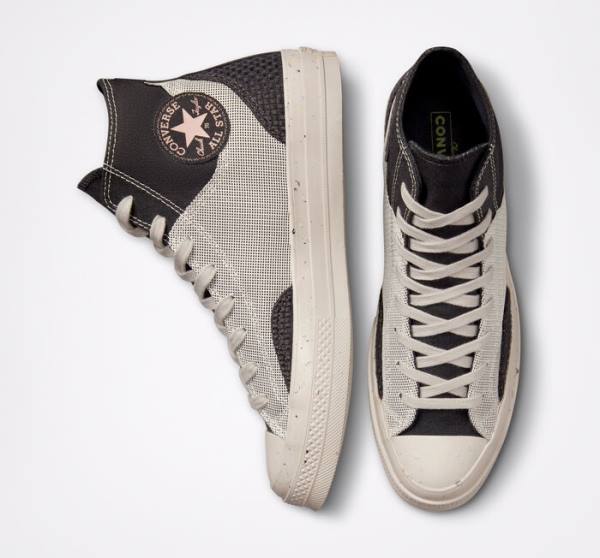 Converse Chuck 70 Crafted Canvas Höga Sneakers Bruna | CV-019ITG