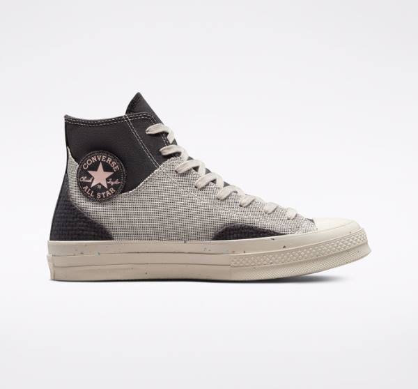 Converse Chuck 70 Crafted Canvas Höga Sneakers Bruna | CV-104FUX