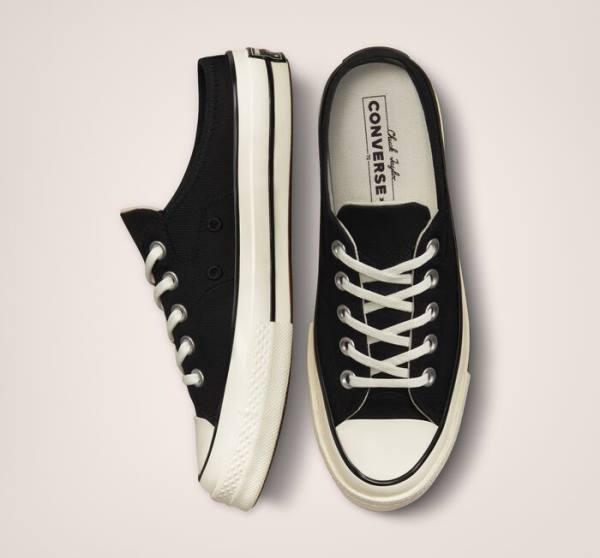 Converse Chuck 70 Mule Låga Sneakers Svarta | CV-134WRT