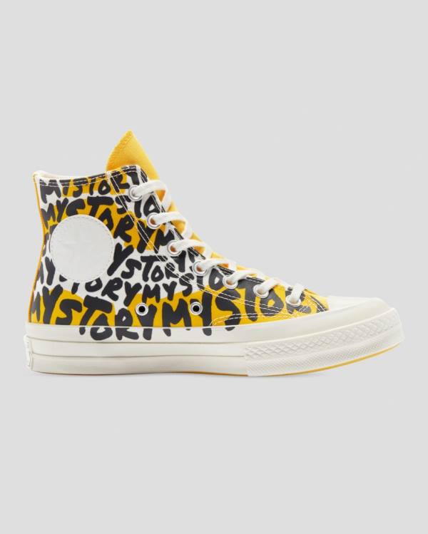 Converse Chuck 70 My Story Höga Sneakers Gula | CV-527IHQ