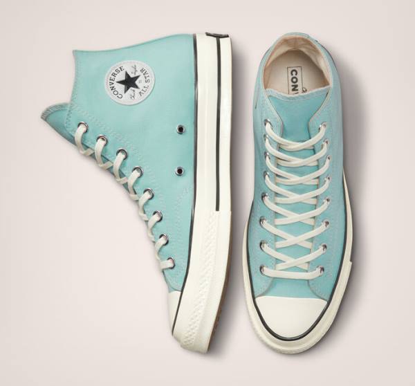 Converse Chuck 70 Pastel Polyester Höga Sneakers Svarta | CV-215YDZ