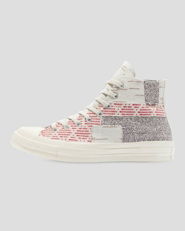 Converse Chuck 70 Patchwork Höga Sneakers Rosa Grå | CV-742RWF