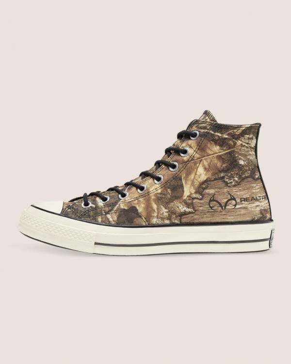 Converse Chuck 70 Realtree Edge Camo Print Utility Höga Sneakers Bruna | CV-387DXO