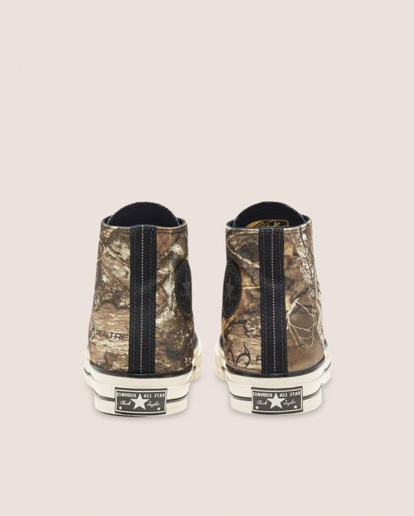 Converse Chuck 70 Realtree Edge Camo Print Utility Höga Sneakers Bruna | CV-387DXO