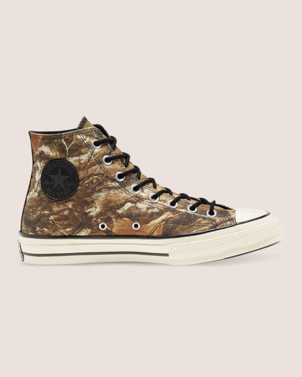 Converse Chuck 70 Realtree Edge Camo Print Utility Höga Sneakers Bruna | CV-387DXO