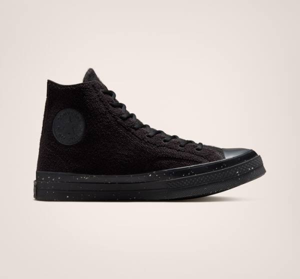 Converse Chuck 70 Renew Höga Sneakers Svarta Ljusgröna | CV-325CKY