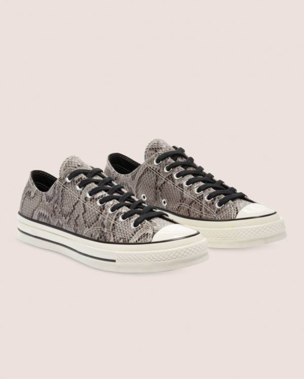 Converse Chuck 70 Reptile Mocka Låga Sneakers Grå | CV-260UHV