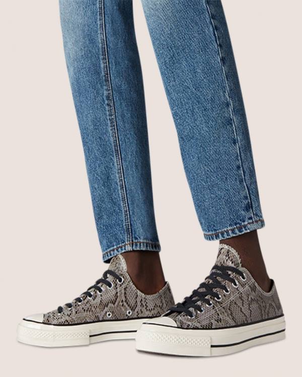 Converse Chuck 70 Reptile Mocka Låga Sneakers Grå | CV-260UHV