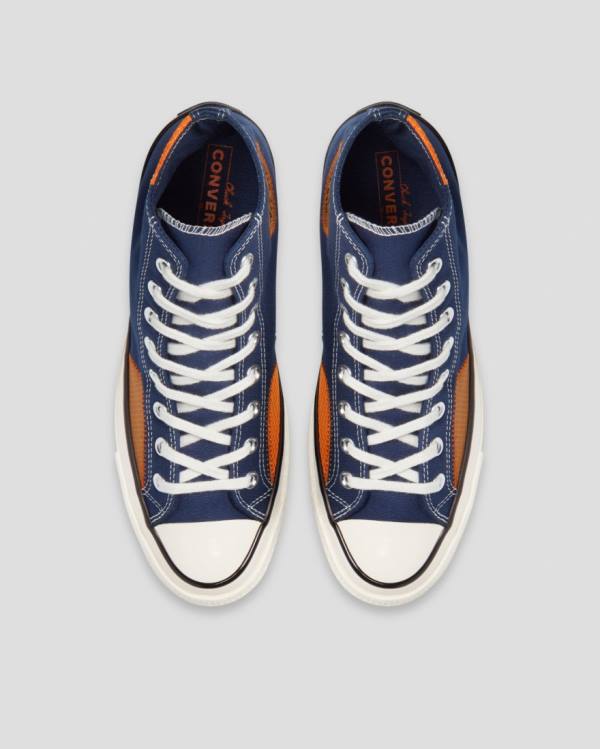 Converse Chuck 70 Ripstop Höga Sneakers Blå | CV-416UAE