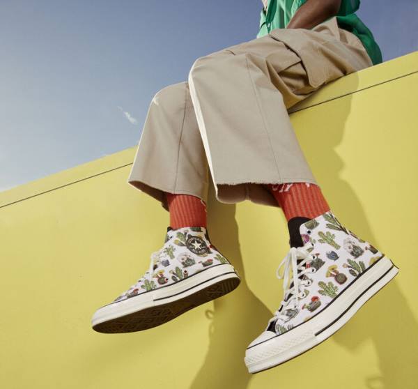 Converse Chuck 70 Succulents Höga Sneakers Svarta | CV-123ASG