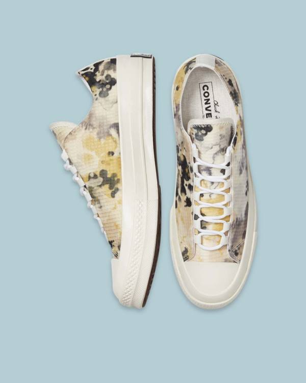 Converse Chuck 70 Summer Fest Ripstop Låga Sneakers Svarta Beige | CV-685WNI