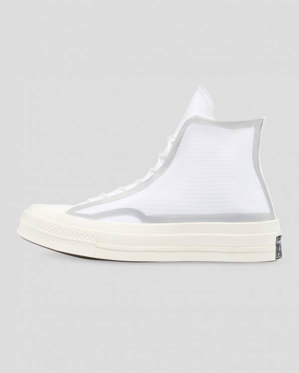 Converse Chuck 70 Tape Seam Höga Sneakers Vita | CV-367BKN