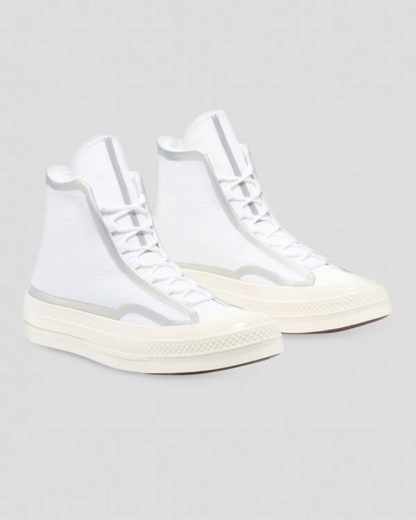 Converse Chuck 70 Tape Seam Höga Sneakers Vita | CV-367BKN