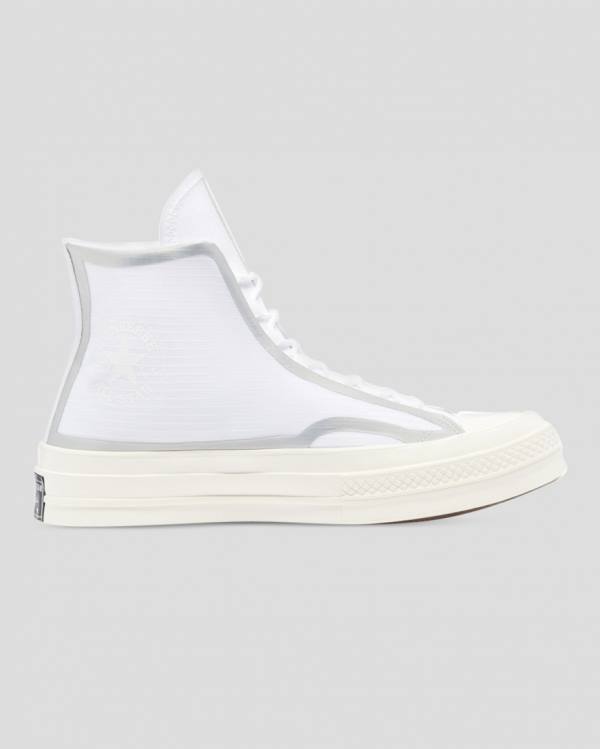 Converse Chuck 70 Tape Seam Höga Sneakers Vita | CV-367BKN