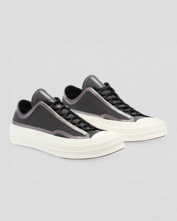 Converse Chuck 70 Tape Seam Låga Sneakers Svarta | CV-431NJS