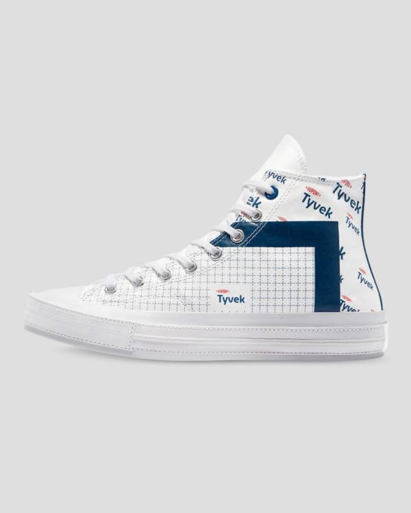 Converse Chuck 70 Tyvek Höga Sneakers Vita | CV-125CIX