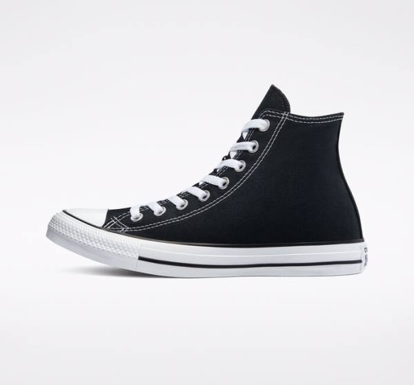 Converse Chuck Taylor All Star Black Höga Sneakers Svarta | CV-701ZUG