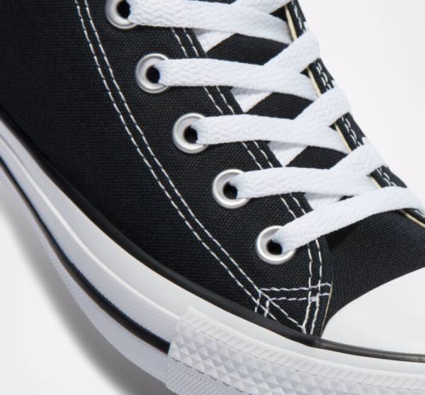 Converse Chuck Taylor All Star Black Höga Sneakers Svarta | CV-701ZUG