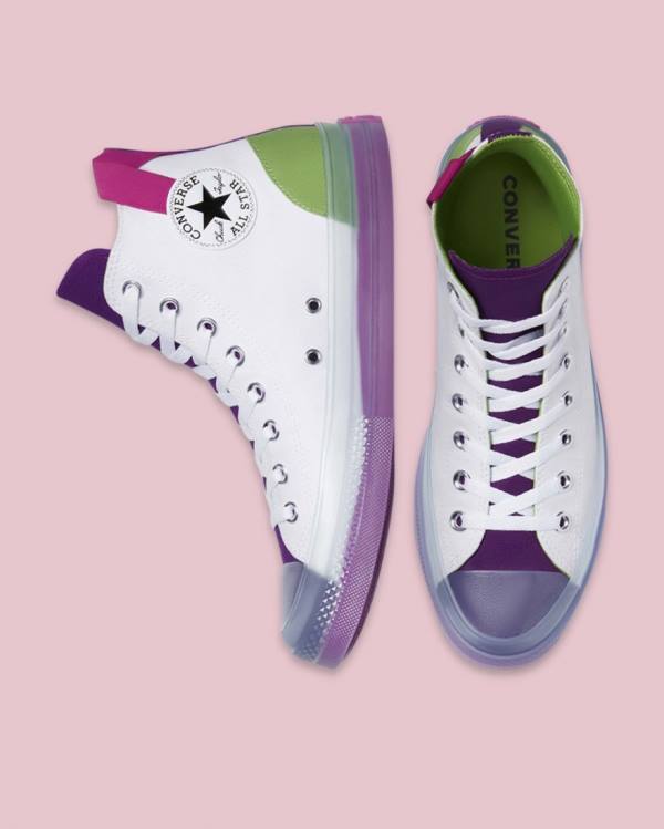 Converse Chuck Taylor All Star CX Blocked Höga Sneakers Vita | CV-120EJU