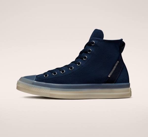 Converse Chuck Taylor All Star CX Seasonal Color Höga Sneakers Marinblå Obsidian | CV-896MIW