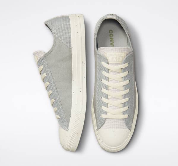 Converse Chuck Taylor All Star Crafted Canvas Låga Sneakers Olivgröna Bruna | CV-592OXE