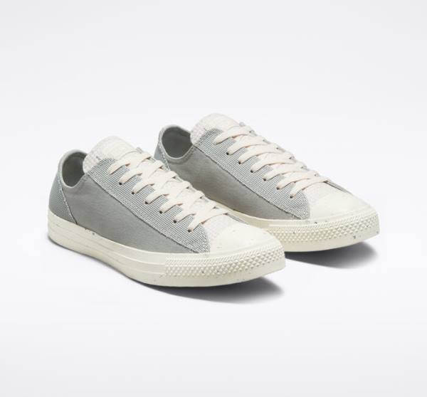 Converse Chuck Taylor All Star Crafted Canvas Låga Sneakers Olivgröna Bruna | CV-592OXE