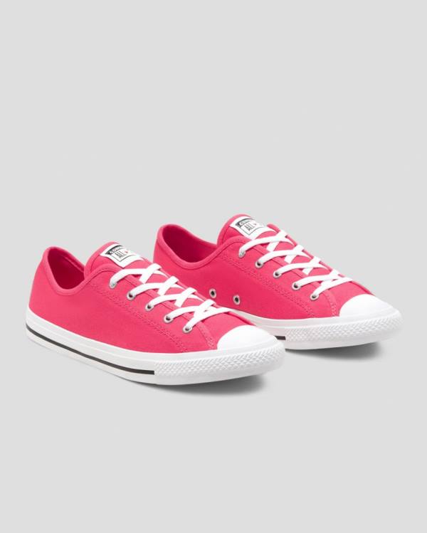 Converse Chuck Taylor All Star Dainty Låga Sneakers Rosa | CV-026BGX