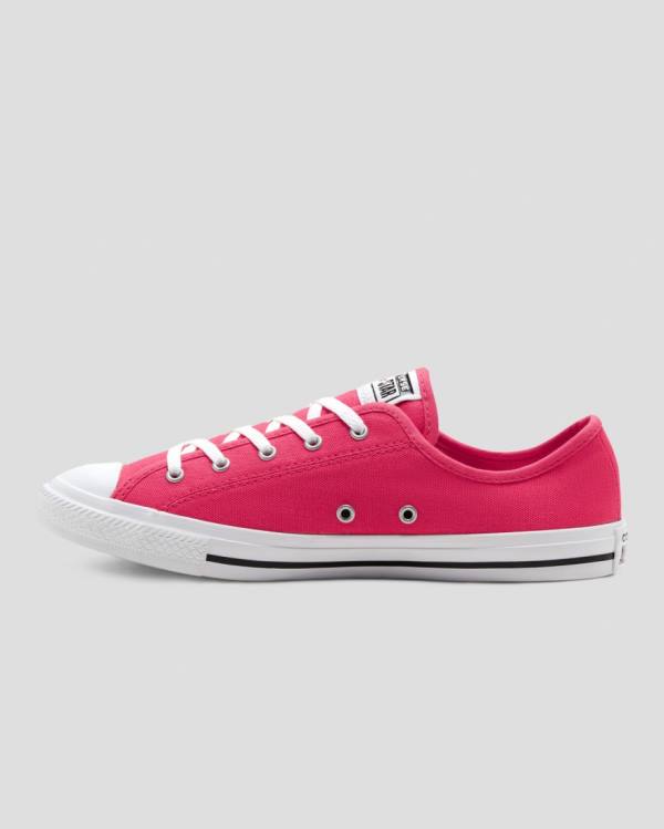 Converse Chuck Taylor All Star Dainty Låga Sneakers Rosa | CV-026BGX