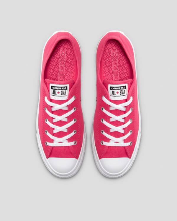 Converse Chuck Taylor All Star Dainty Låga Sneakers Rosa | CV-026BGX