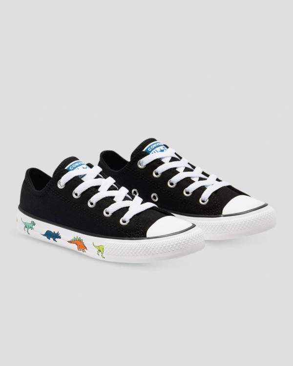 Converse Chuck Taylor All Star Dinoverse Låga Sneakers Svarta | CV-170QSB