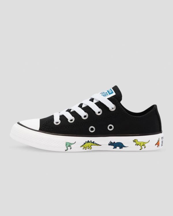 Converse Chuck Taylor All Star Dinoverse Låga Sneakers Svarta | CV-170QSB