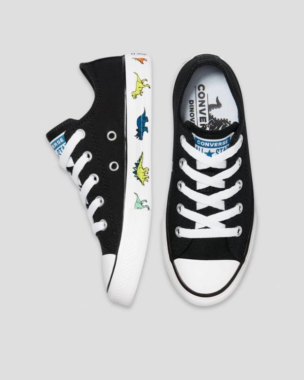 Converse Chuck Taylor All Star Dinoverse Låga Sneakers Svarta | CV-170QSB