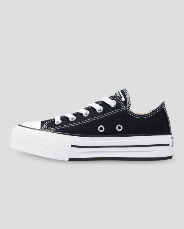 Converse Chuck Taylor All Star EVA Platform Låga Sneakers Svarta | CV-510NYO