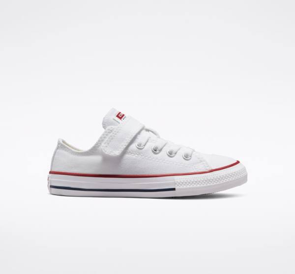 Converse Chuck Taylor All Star Easy-On Låga Sneakers Vita Vita Beige | CV-814ISA