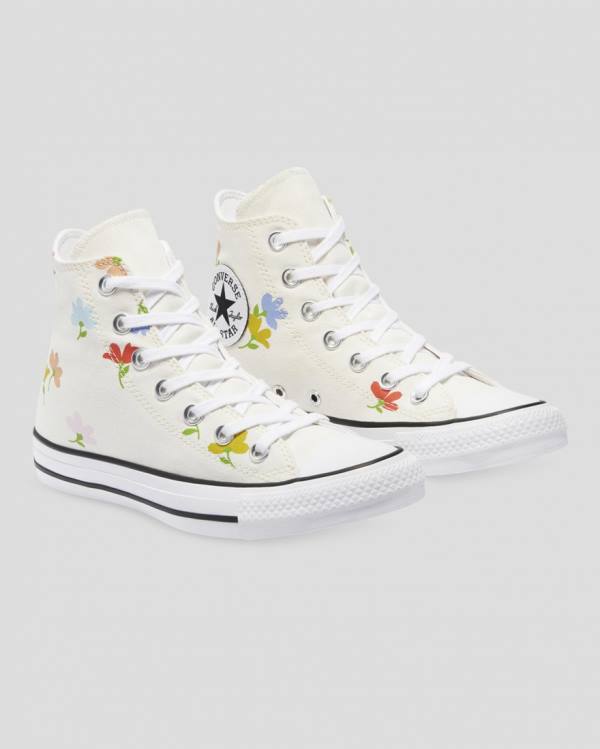 Converse Chuck Taylor All Star Garden Party Höga Sneakers Beige | CV-461RXQ