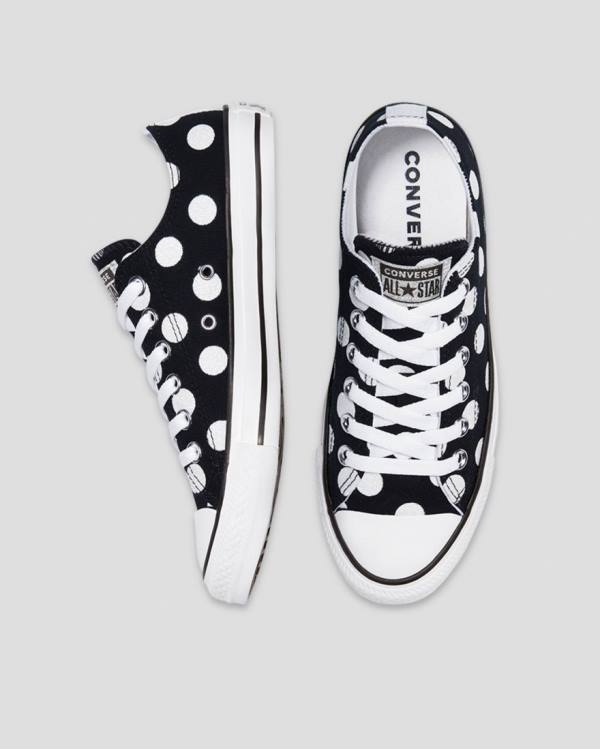 Converse Chuck Taylor All Star Glitter Shine Låga Sneakers Svarta | CV-759PEN