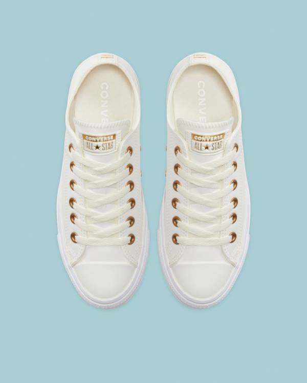 Converse Chuck Taylor All Star Go Gold SL Låga Sneakers Beige | CV-140DEZ