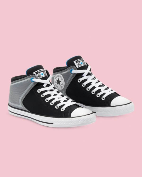 Converse Chuck Taylor All Star High Street Höga Sneakers Svarta | CV-078ZGP