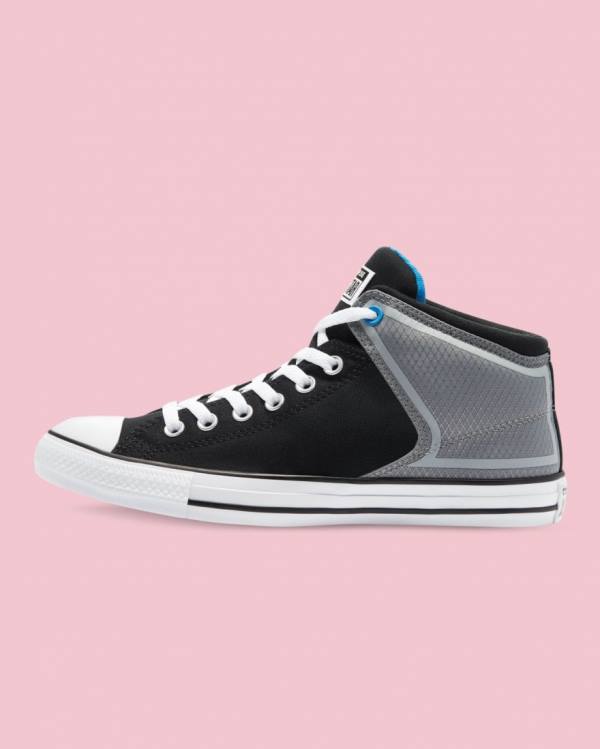 Converse Chuck Taylor All Star High Street Höga Sneakers Svarta | CV-078ZGP