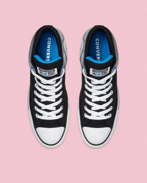 Converse Chuck Taylor All Star High Street Höga Sneakers Svarta | CV-078ZGP