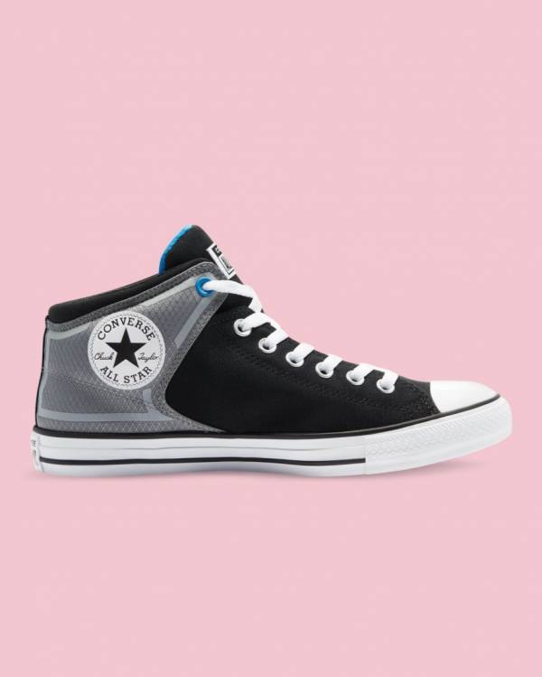 Converse Chuck Taylor All Star High Street Höga Sneakers Svarta | CV-078ZGP