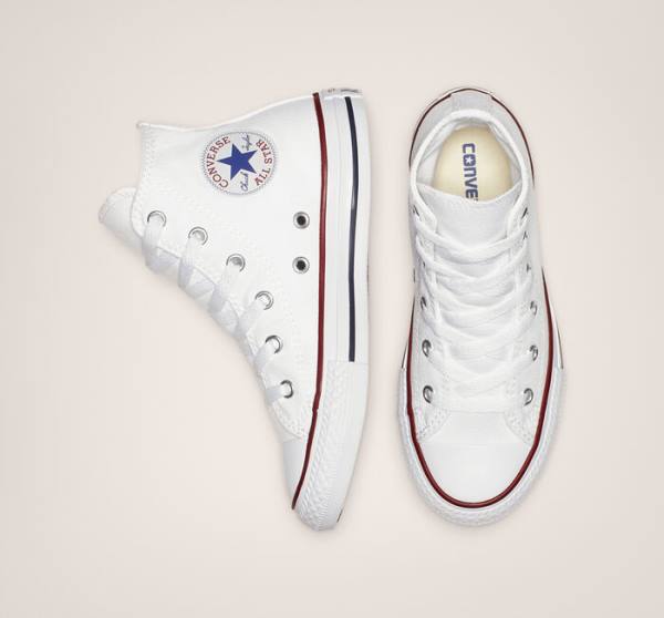 Converse Chuck Taylor All Star Höga Sneakers Vita | CV-587XTC