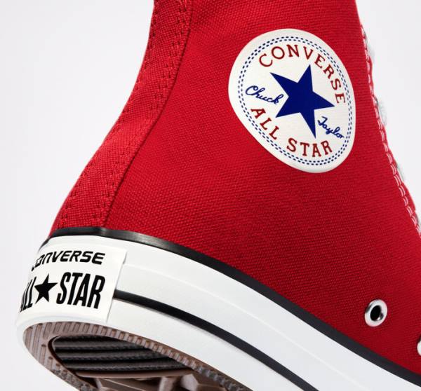 Converse Chuck Taylor All Star Klassiska Höga Sneakers Röda | CV-271DLY