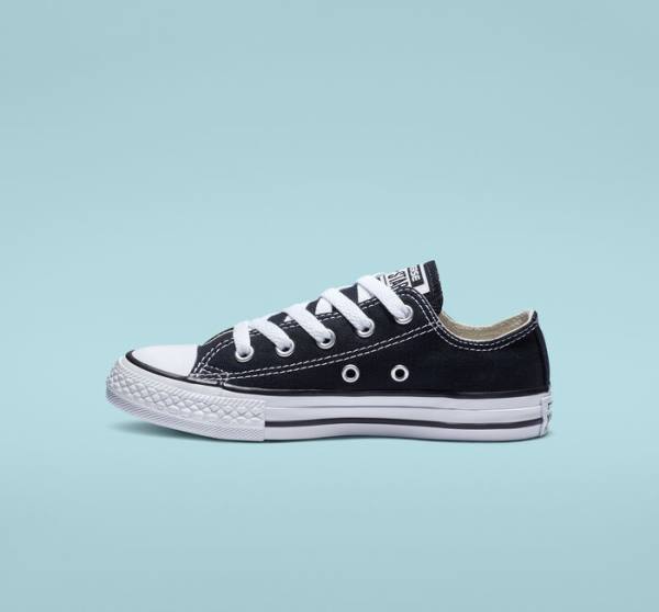 Converse Chuck Taylor All Star Klassiska Låga Sneakers Svarta | CV-643HIK