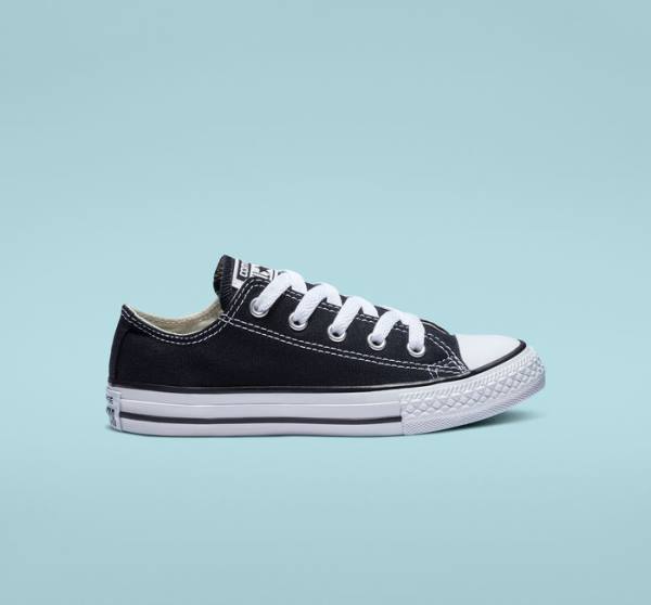 Converse Chuck Taylor All Star Klassiska Låga Sneakers Svarta | CV-643HIK