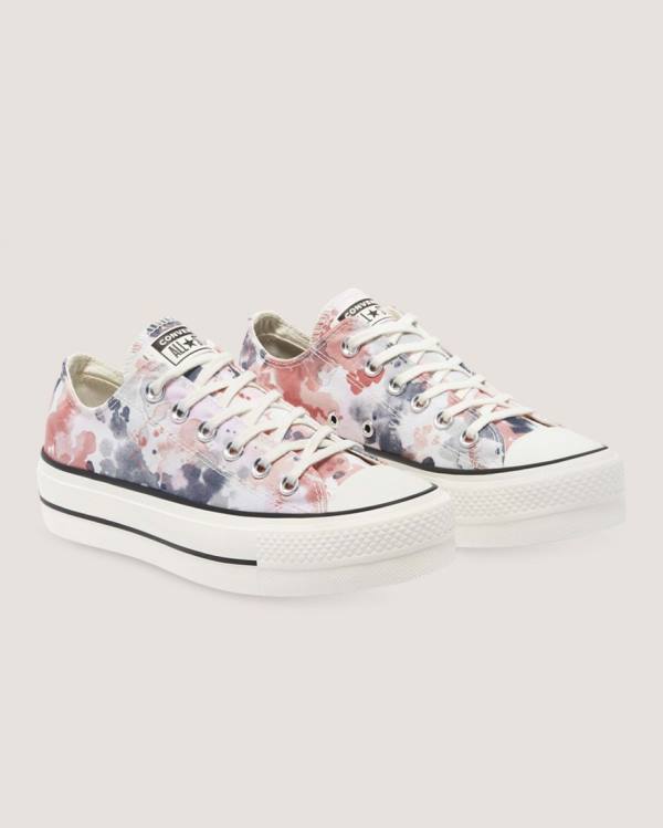 Converse Chuck Taylor All Star Lift Festival Låga Sneakers Grå Rosa | CV-351PDG