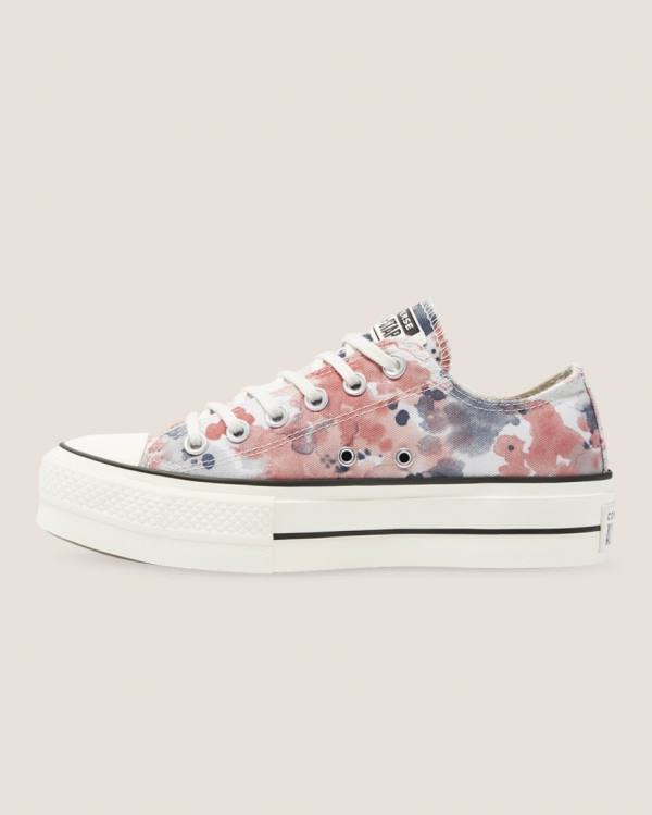 Converse Chuck Taylor All Star Lift Festival Låga Sneakers Grå Rosa | CV-351PDG