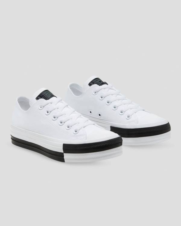 Converse Chuck Taylor All Star Lift Rivals Låga Sneakers Vita | CV-548JPM